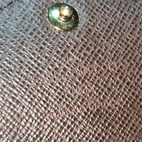 Louis Vuitton Envelope Wallet Long Portefeiulle Sarah Brown Damier - Picture 10 of 16